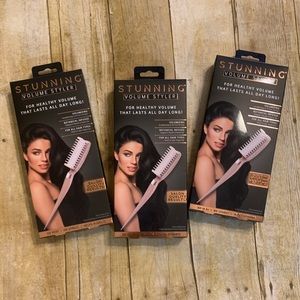 Set of 3 Stunning Volume Styler Hair Volumizing Brush
